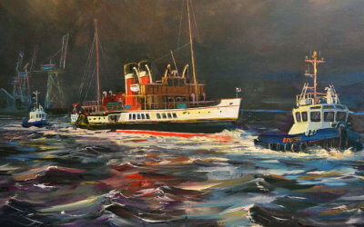 Waverley on tow