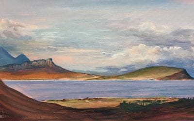 Eigg from Ardnamurchan